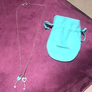 Tiffany and Co. Heart Key Necklace